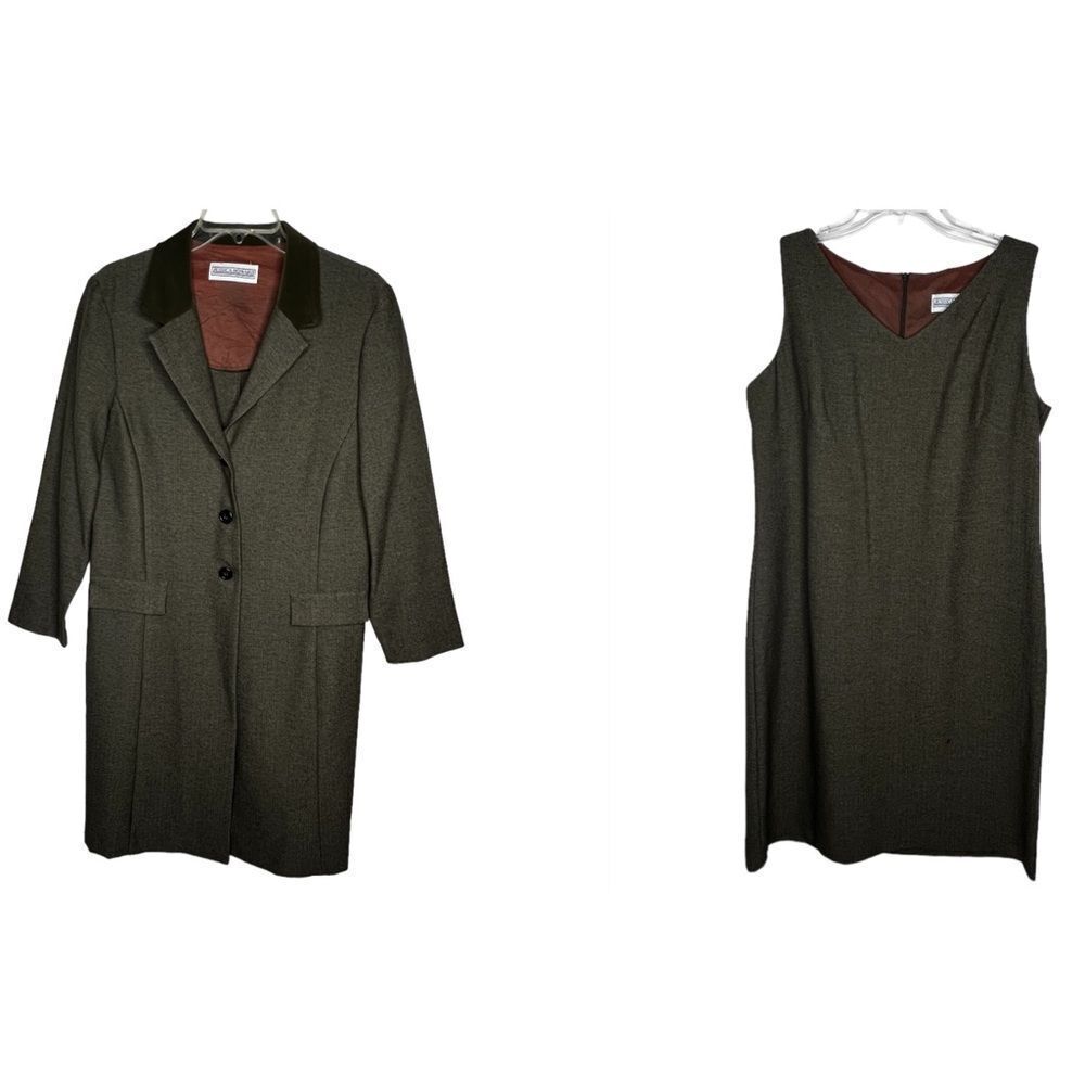Vintage Jessica Howard Dress & Coat Coverup Set
